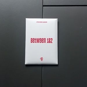 Twice between 1&2 kpop pre- order benefit